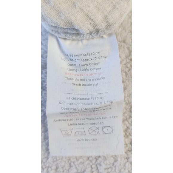 Slumbersac Schlummersack Wearable Baby Blanket sz 12 - 36 months Sleep Sack - Picture 11 of 15